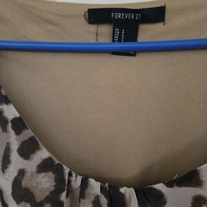 Leopard print forever21 dress